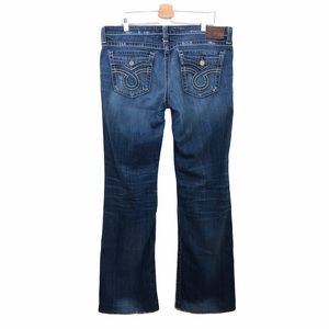 Big Star “Liv” Factory Distressed Denim Jeans 36